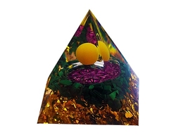 Orgonite Pyramid Healing Stone A21 -5cm