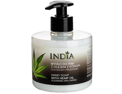 INDIA cosmetics- Flüssigseife mit Hanföl, 300 ml
