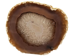  Agate Slab - Brazil-cca 455 g-12x11x2,5 cm