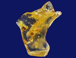  Amber Copal  Madagascar-cca 4,61 g-4,5x2,5x0,8 cm