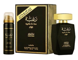 Lattafa Raghba For Men - EDP 100 ml+ deodorant ve spreji 50 ml