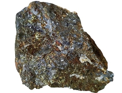 Chalkopyrit-cca 249 g-6x4x5 cm