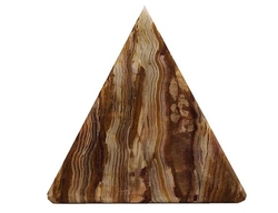Pyramide aus pakistanischem Onyx 5cm