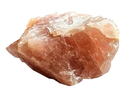 Rose quartz natural stone piece approx. 414 g - 9x6x6 cm