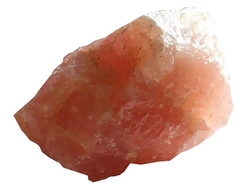 Rose quartz natural stone piece approx. 365 g - 11x7x3 cm