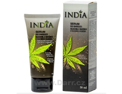 Serum with hemp oil for dry skin  INDIA cosmetics 50ml