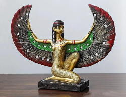 Egyptská Bohyně Isis socha 24,5cm