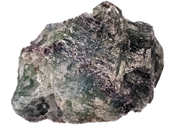 Fluorit - přírodní neleštěný - cca 727 g - 11x9x4 cm