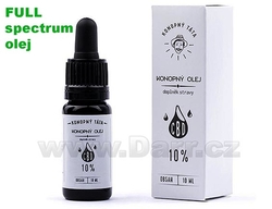 Konopný táta CBD konopný olej 10 % 10 ml