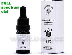 Konopný Táta CBD Konopný olej 20% 10ml