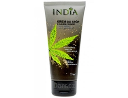   Protective Foot Cream based on hemp oil  INDIA cosmetics 75ml