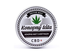 Konopný Táta Konopná mast s kostivalem 80ml