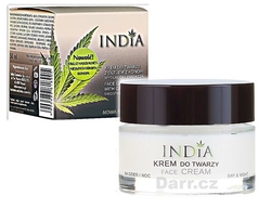 Konopný pleťový krém INDIA cosmetics 50ml