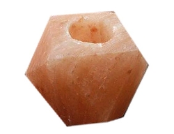 Solný svícen na čajovou svíčku  Diamand - cca 1,6 kg